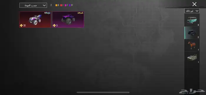 حساب ببجي   السعر على سوم 9