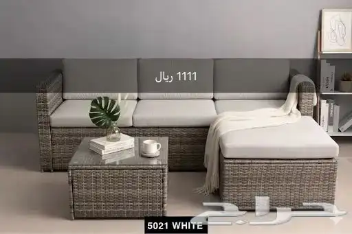 جلسات خارجية راتان 6 أشخاص و 5 أشخاص و 4 أشخاص صناعة صينية 5