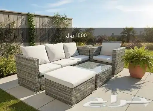 جلسات خارجية راتان 6 أشخاص و 5 أشخاص و 4 أشخاص صناعة صينية 6