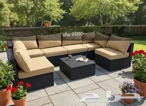 جلسات خارجية راتان 6 أشخاص و 5 أشخاص و 4 أشخاص صناعة صينية 0