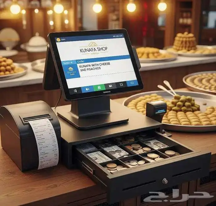 جهاز كاشير مطعم كاشير بوفيه كاشير حلويات 0