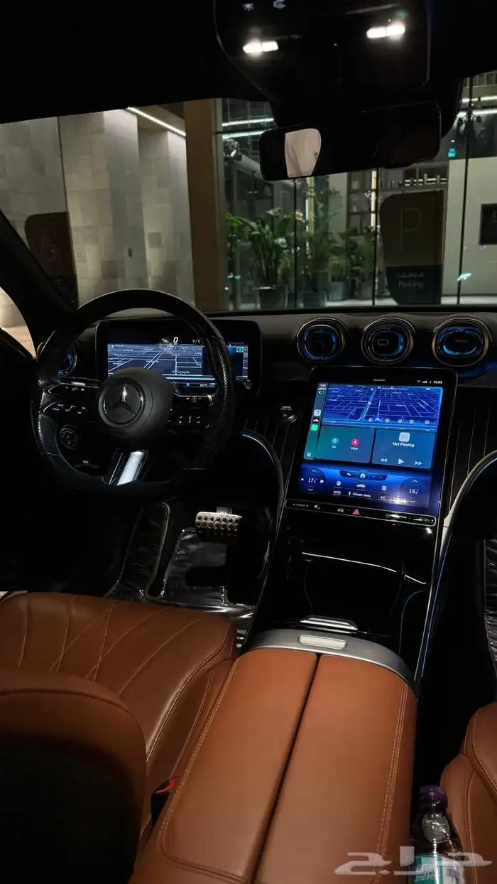 مرسيدس C200 2022 AMG الجفالي بحالة الوكاله.. 8