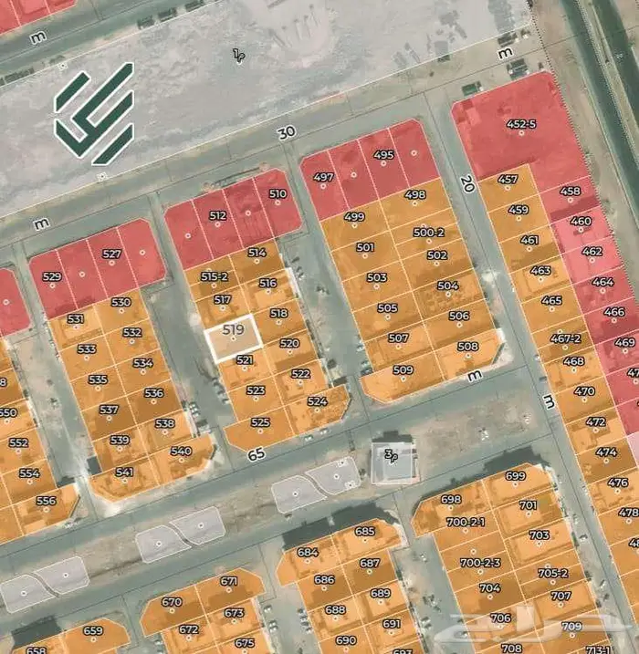 للبيع ارض سكنية على موقف حمراء ح 2