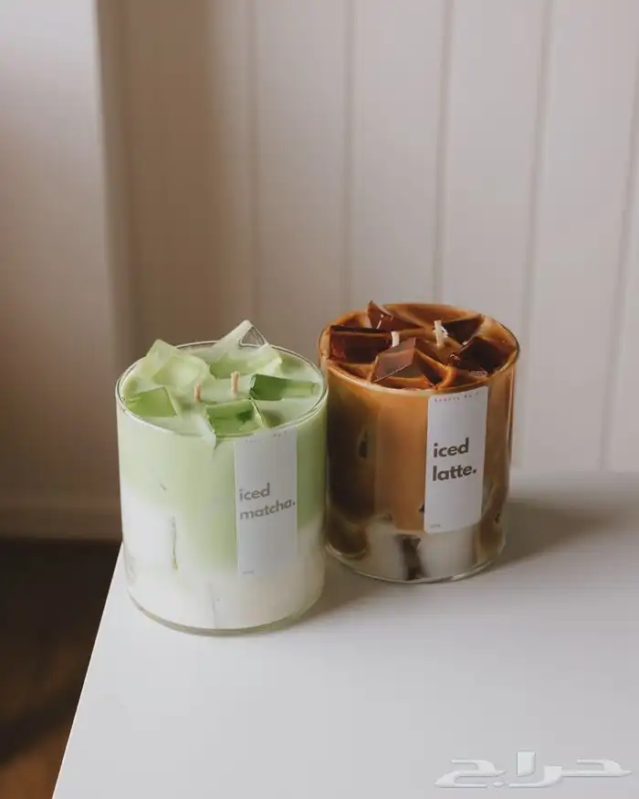 شموع اشكال مختلفه ومميزه وروايح جميله candles 4