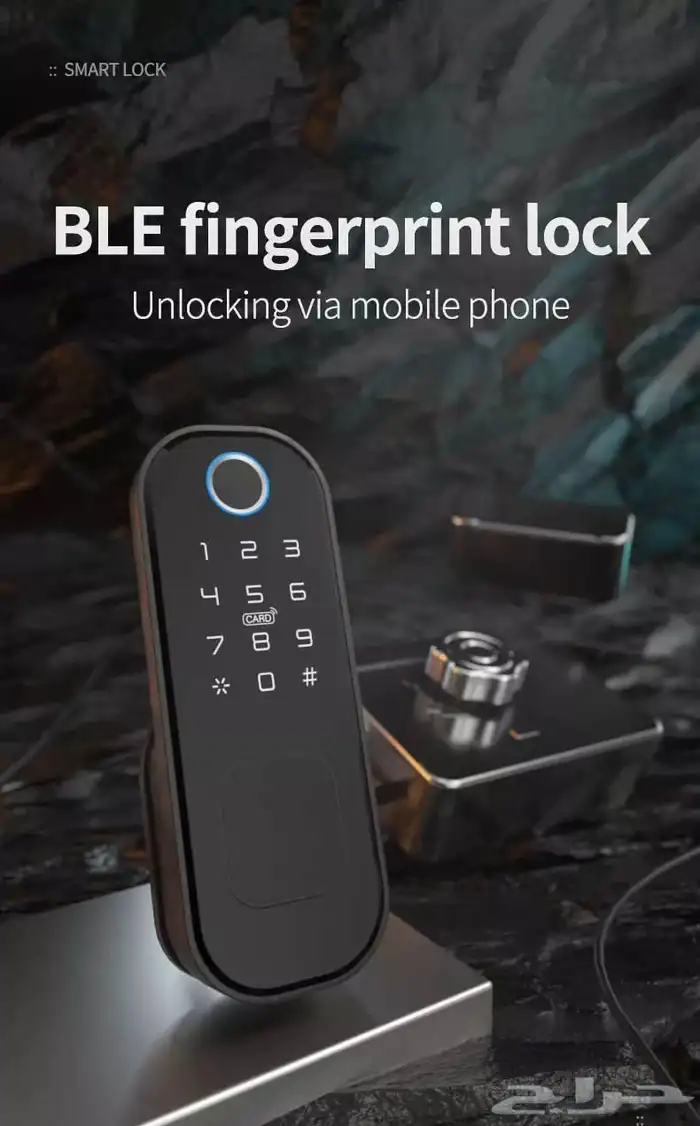 قفل ذكي اقفال سمارت قفل بصمة smart lock TT LOCK tuya تركيب 18