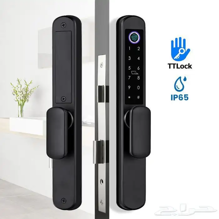 قفل ذكي اقفال سمارت قفل بصمة smart lock TT LOCK tuya تركيب 21
