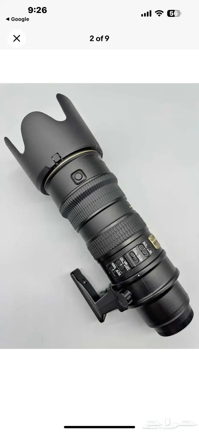 عدسه نيكون Nikon 70-200 f2.8 VR ( تم البيع ) 8