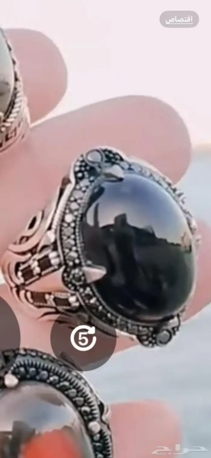 احجار كريمه طبيعي وفضى ايطالي عيار 925 17