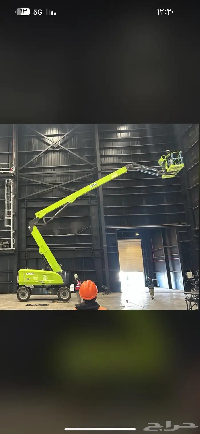 تاجير كرين. تاجير رافعه سكين شوكه 2