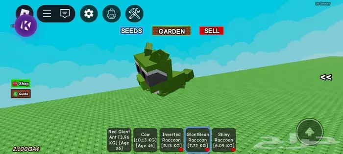 حساب روبلوكس ماب مزرعه و بلوكس فروت و مابات ثانيه 6