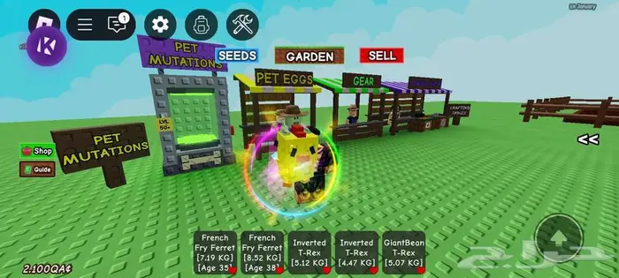 حساب روبلوكس ماب مزرعه و بلوكس فروت و مابات ثانيه 12