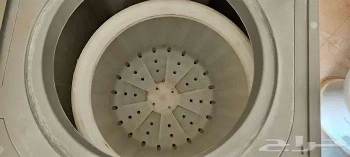 غسالتين سامسونج 14 كيلو حوضين (النشافة عطلانه) للبيع. 10