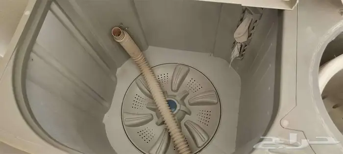 غسالتين سامسونج 14 كيلو حوضين (النشافة عطلانه) للبيع. 8