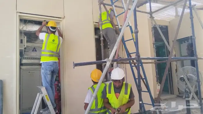 تشطيب بند الابواب مشروع البحر الأحمر املج 3
