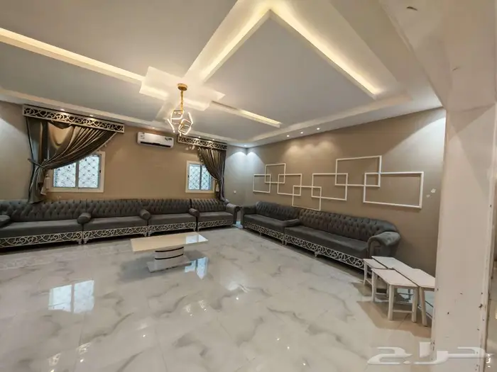 استراحة هابي نايت قسمين كبيره ومسبح كبير بسخان وملعب طايره 28