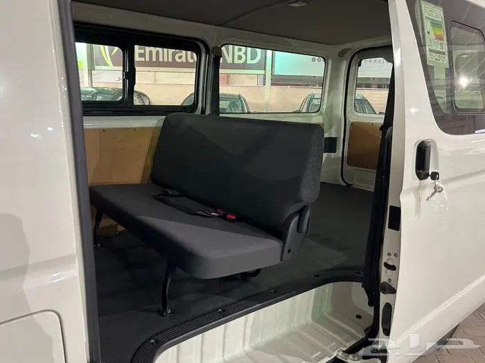 تويوتا هايس 2025 بضاعة مع ركاب بنزين خليجي بالنقد والتقسيط 6