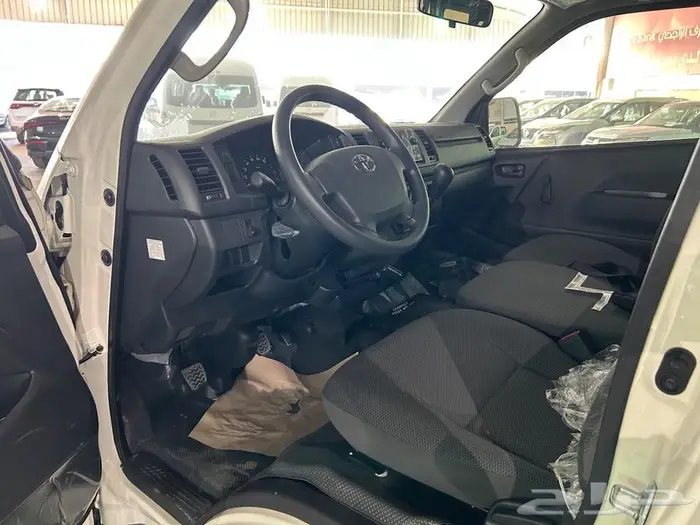 تويوتا هايس 2025 بضاعة مع ركاب بنزين خليجي بالنقد والتقسيط 9