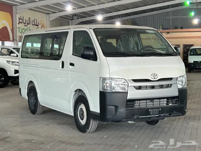 تويوتا هايس 2025 بضاعة مع ركاب بنزين خليجي بالنقد والتقسيط 0