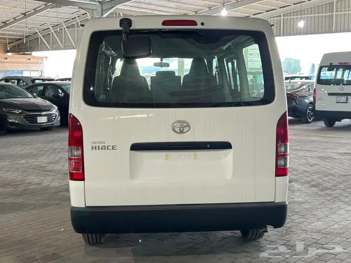 تويوتا هايس 2025 بضاعة مع ركاب بنزين خليجي بالنقد والتقسيط 4