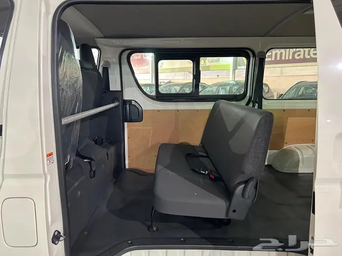 تويوتا هايس 2025 بضاعة مع ركاب بنزين خليجي بالنقد والتقسيط 7