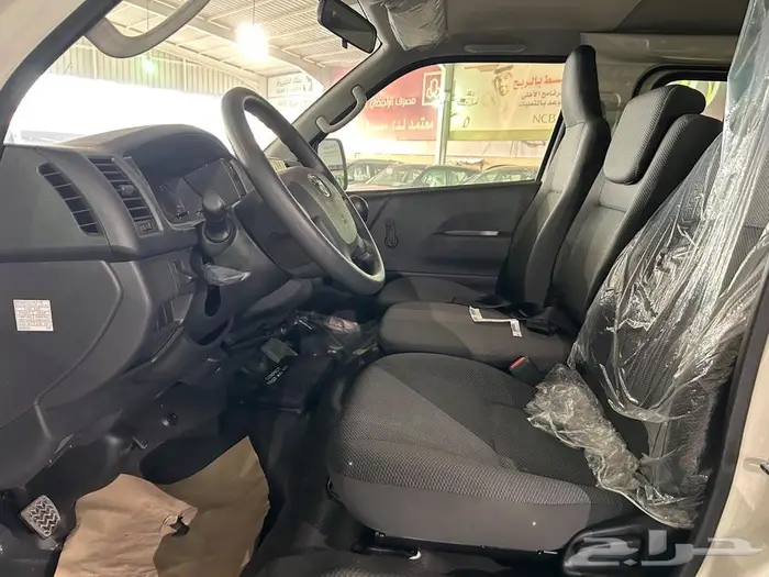 تويوتا هايس 2025 بضاعة مع ركاب بنزين خليجي بالنقد والتقسيط 10