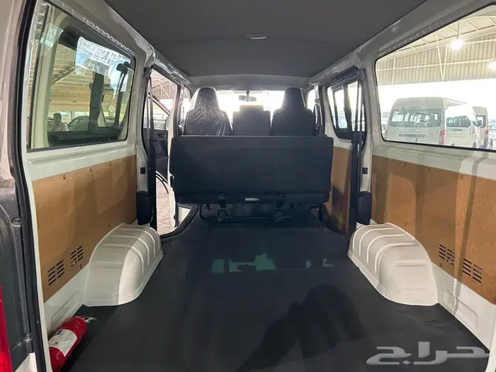 تويوتا هايس 2025 بضاعة مع ركاب بنزين خليجي بالنقد والتقسيط 12