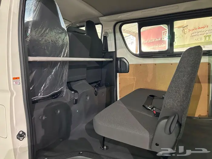 تويوتا هايس 2025 بضاعة مع ركاب بنزين خليجي بالنقد والتقسيط 8