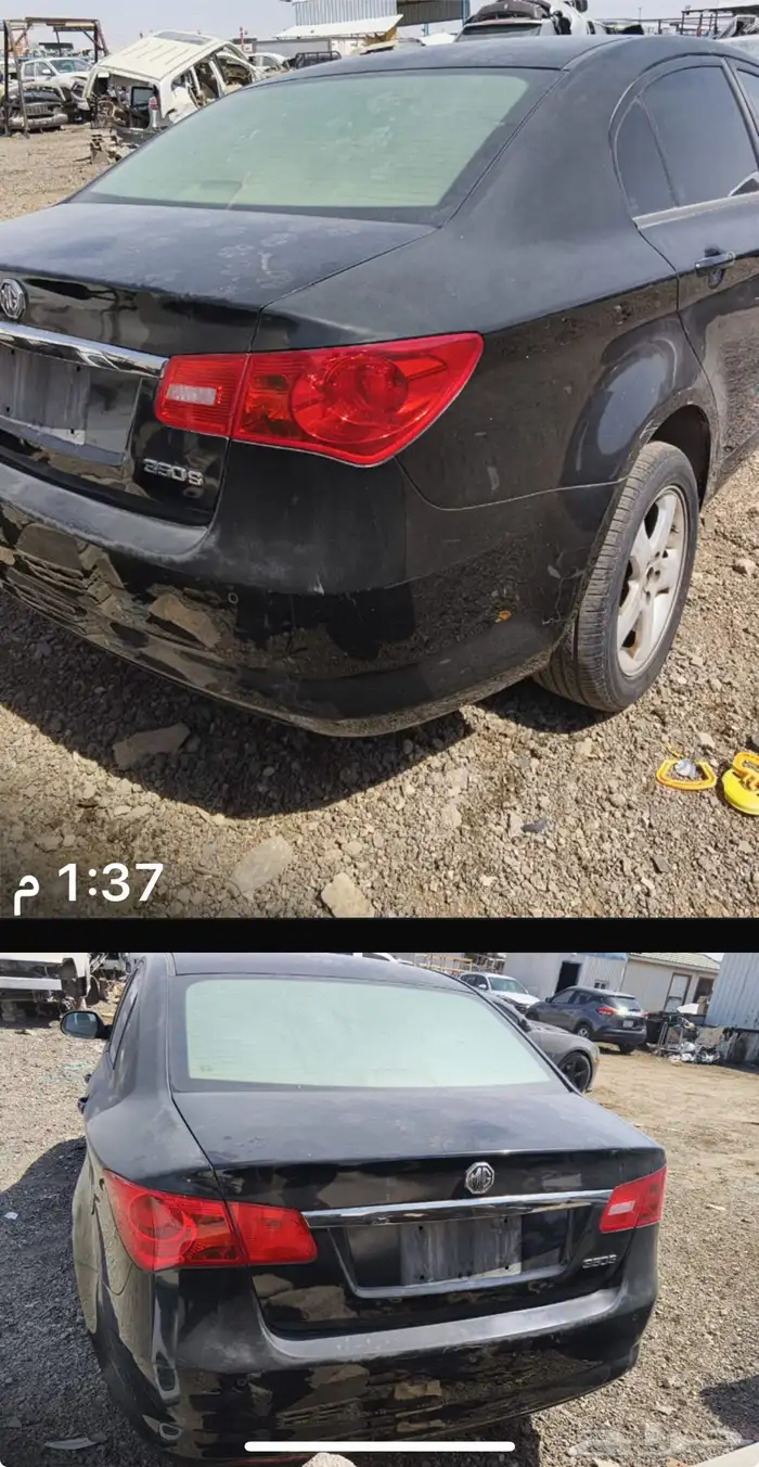 ام جي 350 موديل 2012 للبيع قطع غيار فقط 1