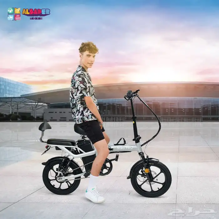 سيكل كهربائي قابل للطي - دراجه كهربائية قابلة للازالة 4