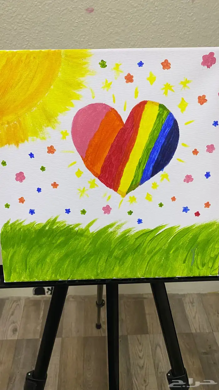 لوحة كانفس من رسمي 4