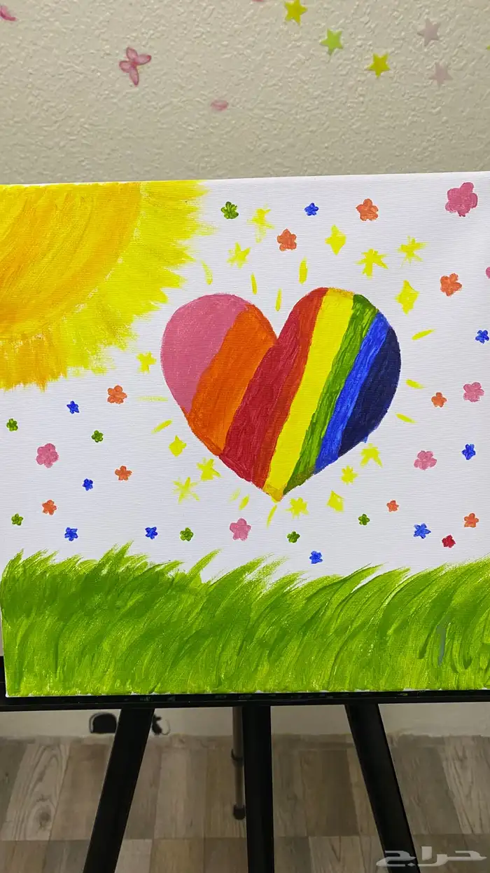 لوحة كانفس من رسمي 0