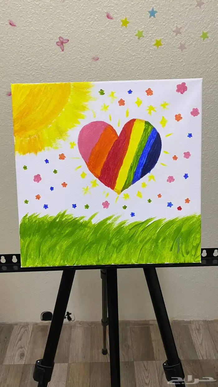 لوحة كانفس من رسمي 2