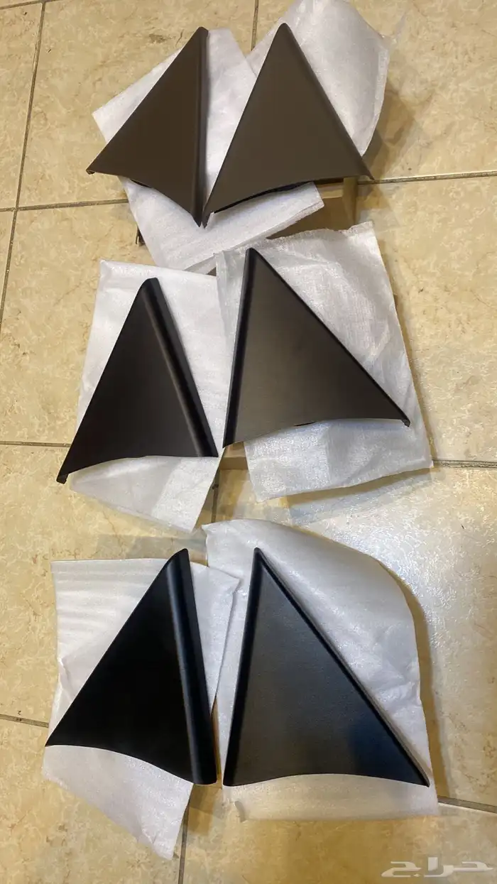 غطاء المرايه الداخلي جميع انواع الجمسات الون الاسود والرصاصي 1