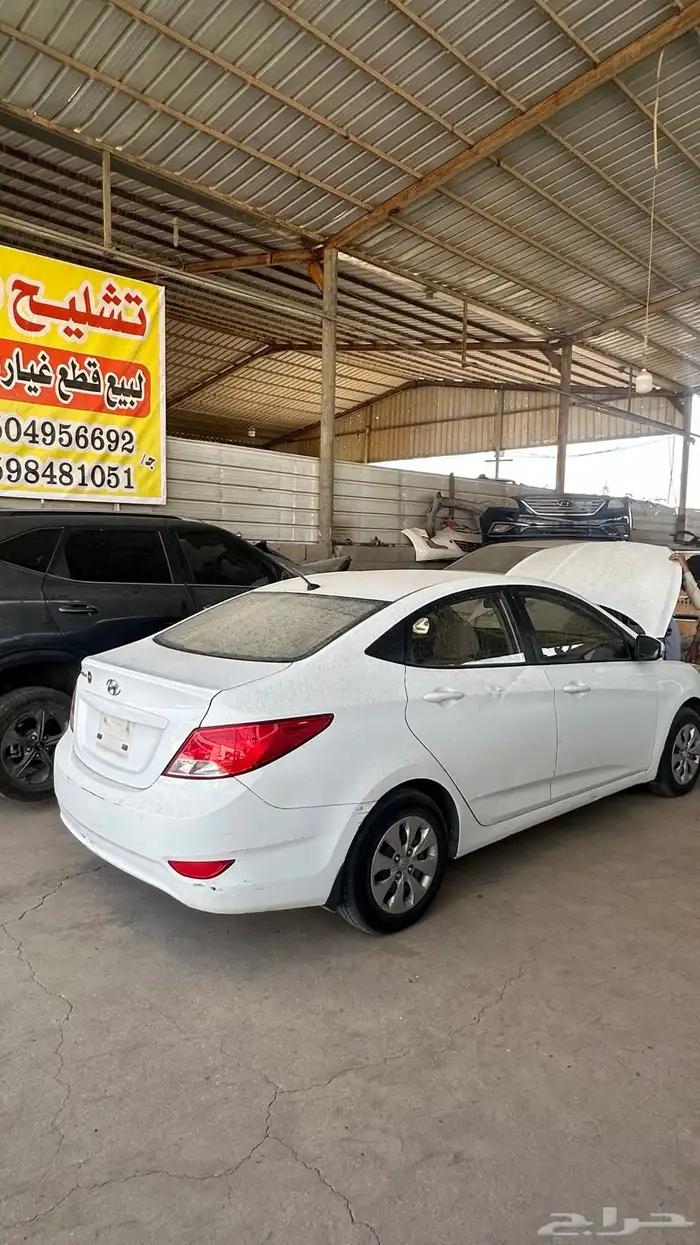 هونداي اكسنت 2016 تشليح 2