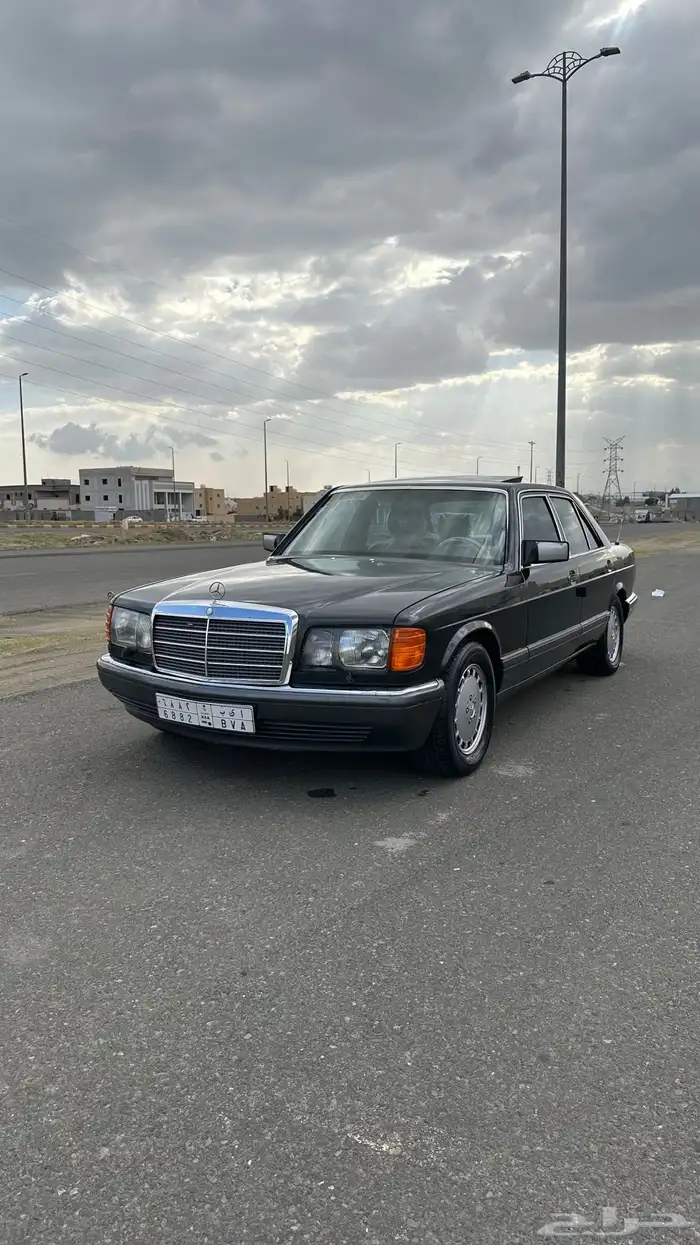 مرسيدس 1990 نظيف S300 7