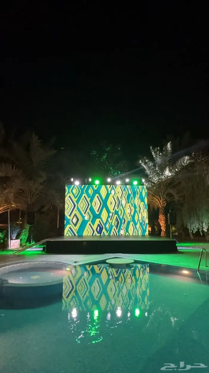 تاجير شاشات واضائات وصوتيات لليوم الوطني 31