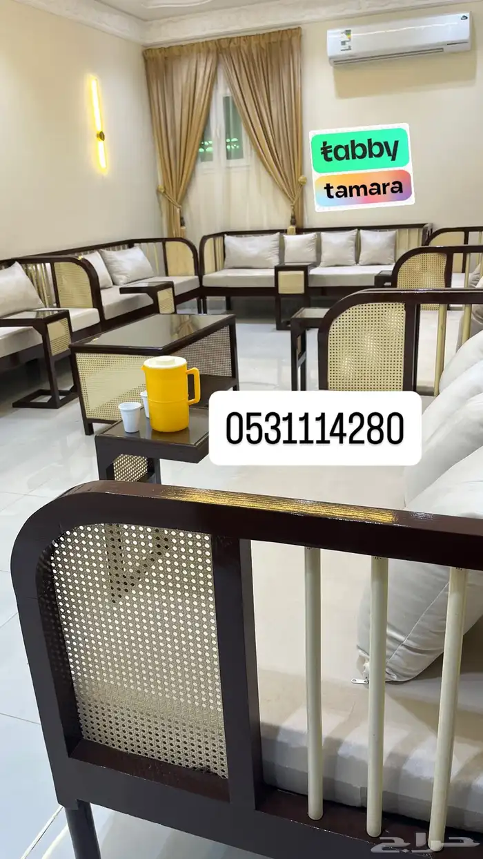 كراسي جيزانيه خشب لطلب موديل جديد تفصيل سريد غرفه النوم 1