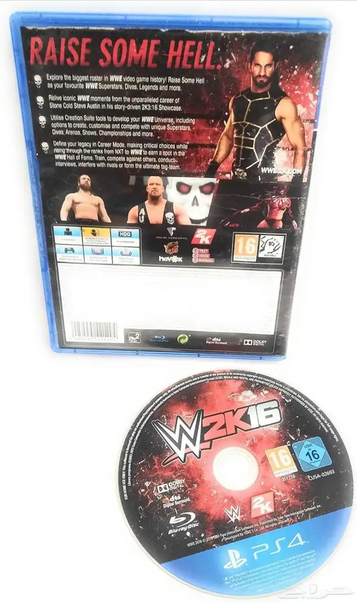 لعبة wwe 2k16 1