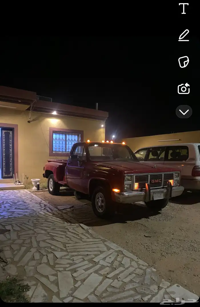 السلام عليكم اعرض لكم جمس مديل 83 مكينه 350 شرط قير مكينه 13