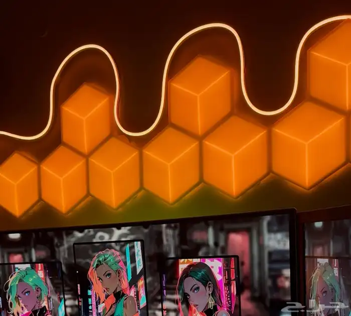 اضاءه جداريه قوفي Govee Glide Hexa Pro LED Light Panels 3
