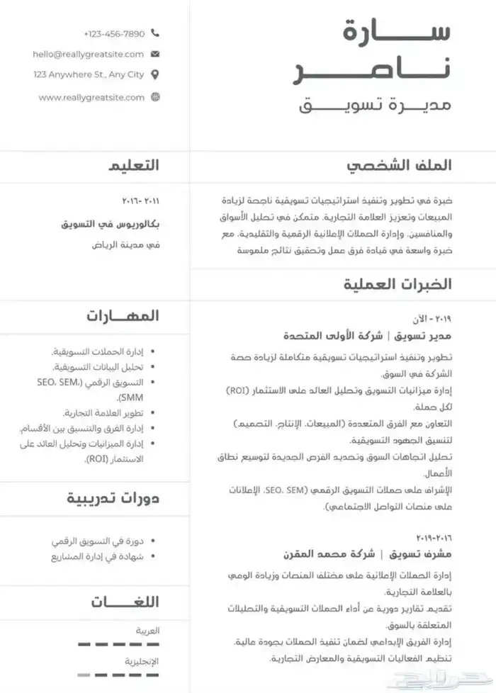cv Ats 3