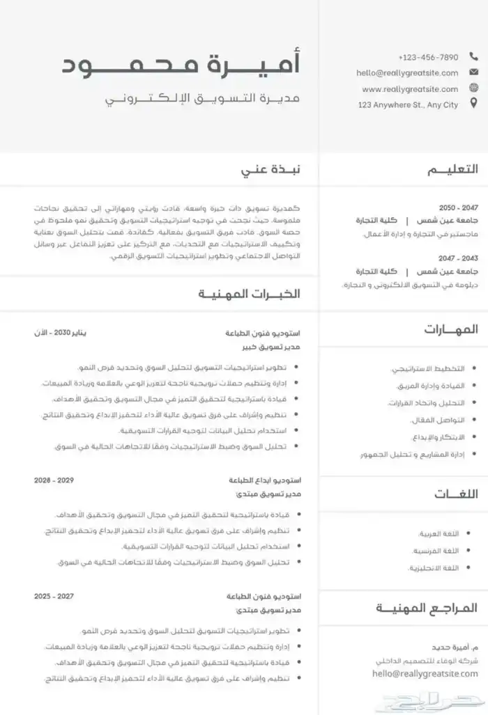 cv Ats 2