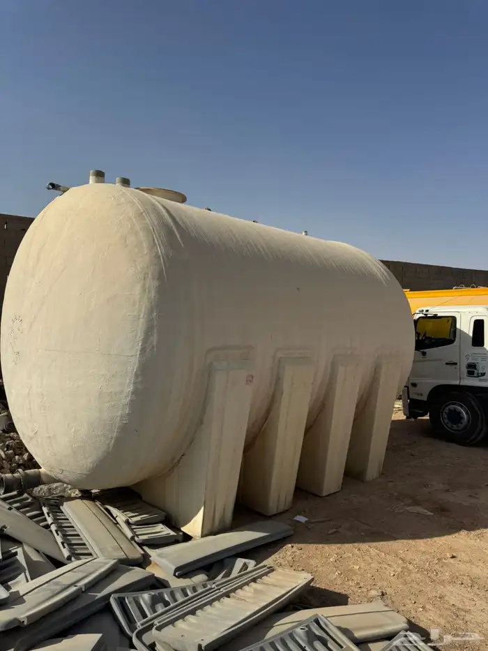 خزانات ماء للبيع 75الف التر فيبر لأمريكي افقي 8