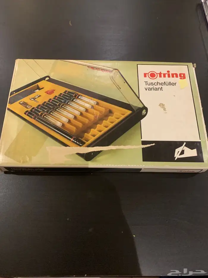 طقم Rotring ألماني كامل للرسم الهندسي 0