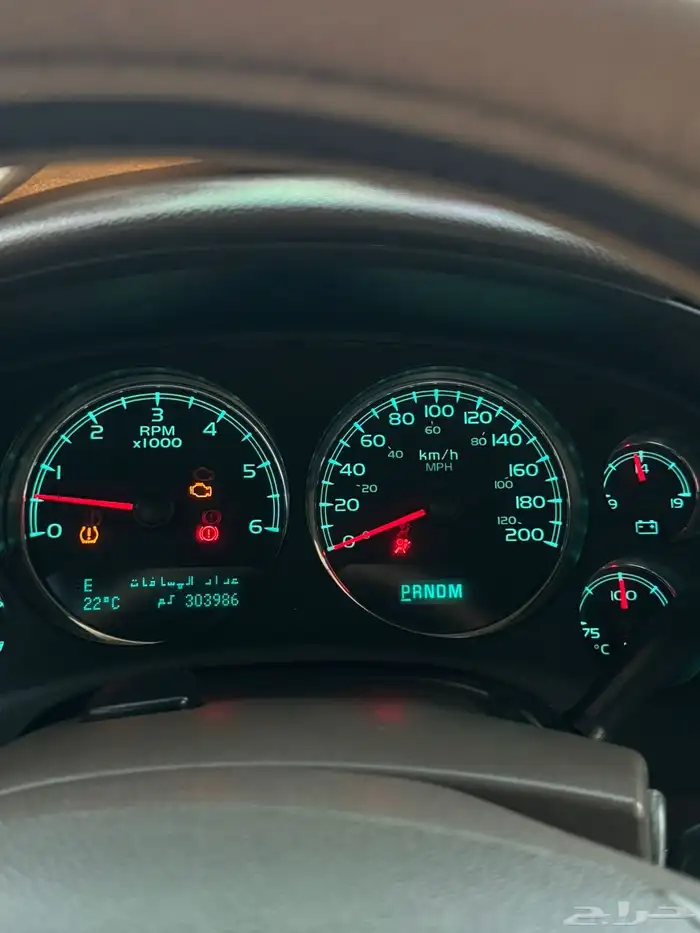 للبيع تاهو 2009 LT دبل ذهبي نضيف 9