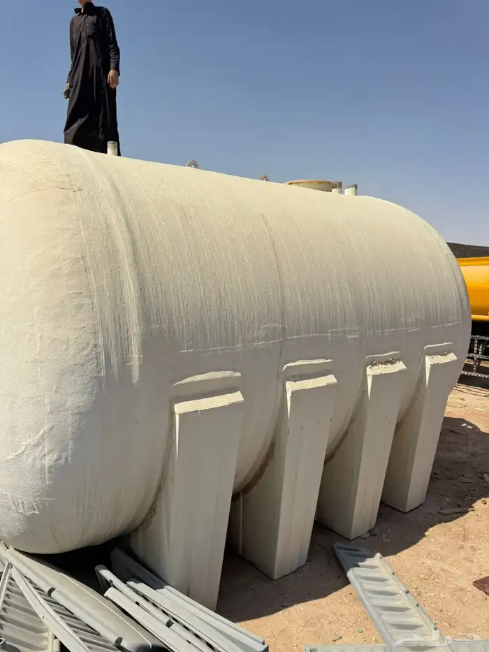 خزانات ماء للبيع 75الف التر فيبر لأمريكي افقي 9