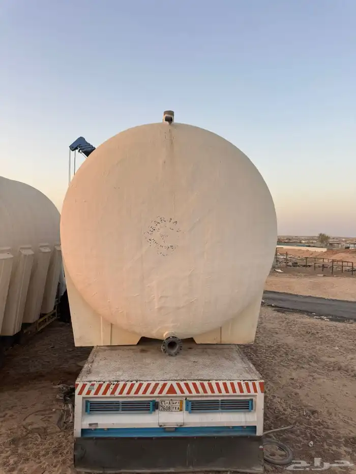 خزانات ماء للبيع 75الف التر فيبر لأمريكي افقي 14