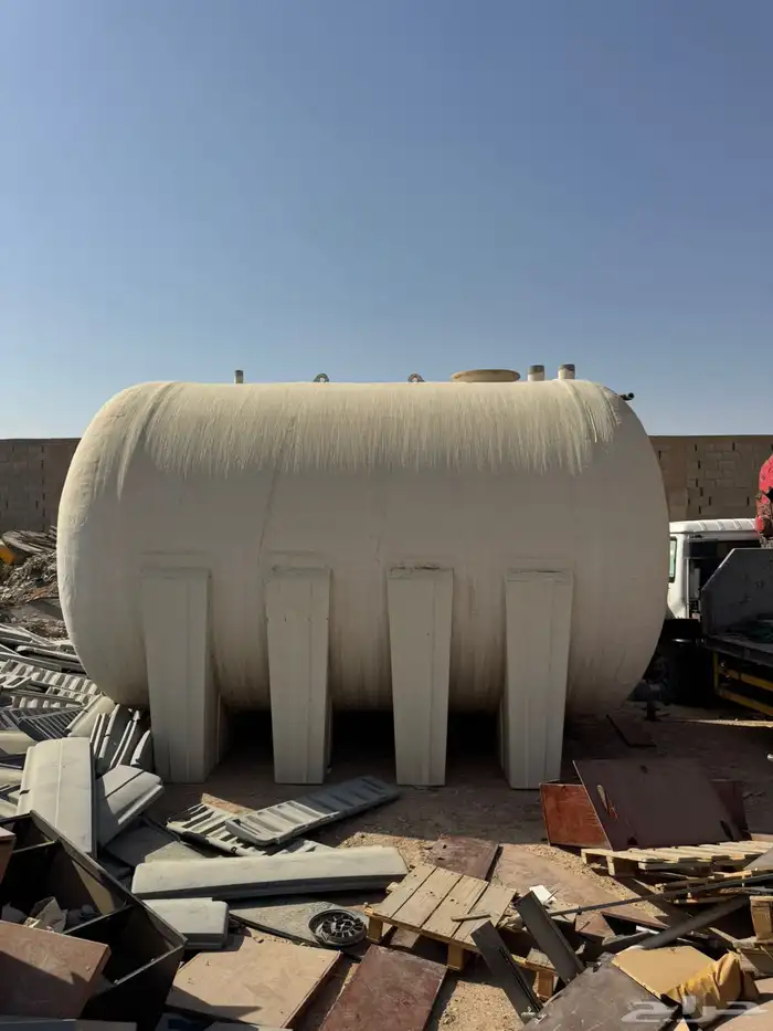 خزانات ماء للبيع 75الف التر فيبر لأمريكي افقي 2