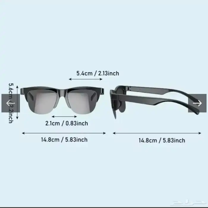 نظارات شمسية سمعيه 2