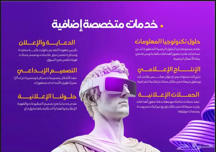 تسويق .تصميم . اداره حملات اعلانيه . 1